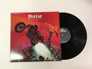 Meatloaf, Bat Out of Hell Vinyl.