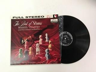 Mishel Piastro, The Best Of Strauss Vinyl.