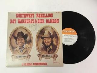 Northwest Rebellion, Roy Warhusrt & Dick Damron Vinyl.