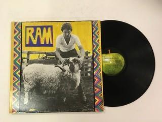 Paul And Linda McCartney, Ram Vinyl.