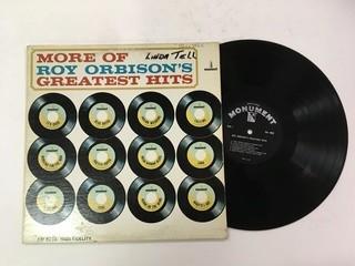 Roy Orbinson, More Greatest Hits Vinyl.