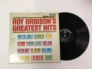 Roy Orbinson, Greatest Vinyl.