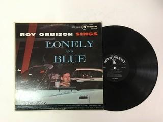 Roy Orbinson, Lonely and Blue Vinyl.