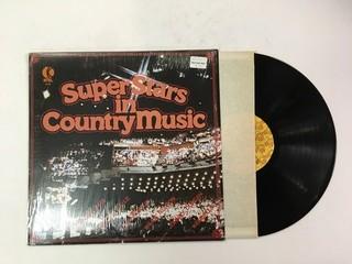 Super Stars in Country Music Vinyl.