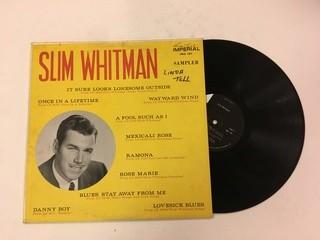 Slim Whiteman, Sampler Vinyl.