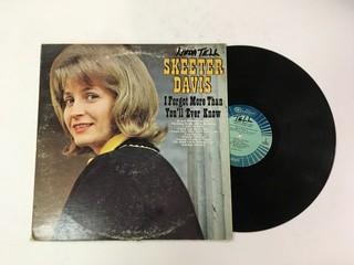 Skeeter Davis, I Forgot More Than You'll Ever Know Vinyl.