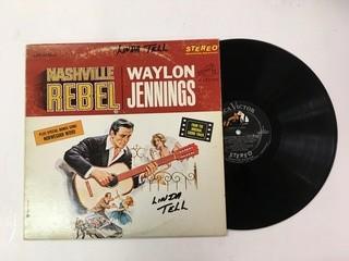 Waylon Jennings, Nashville Rebel Vinyl.