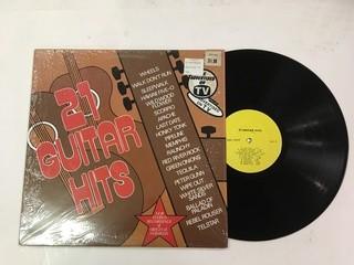 21 Guitar Hits Vinyl.