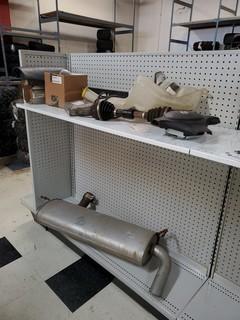 Various Items for 2003 - 2005 Dodge Neon, Includes Airbags, Fog Lamps, ECU Computer, Washer Fluid Tank, Gauge Cluster, Muffler, Half Shaft and Signal Lights