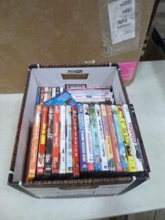 Box of Approx. 50 DVD Movies (E2-4-3)