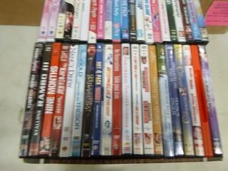 Box of Approx. 70 DVD Movies (E2-4-3)