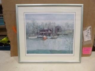 Jean Kalisch Painting In Frame, Limited Edition Print 332/750