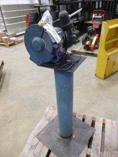 Mastercraft 8" Bench Grinder, Model 55-3516-6 (4' On Stand)