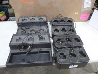 (2) M40 Charging Stations, (2) Industrial Scientific Charging Stations (C1)