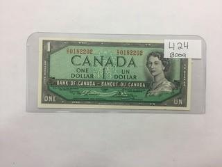 Canada 1967 One Dollar D/I 0182202