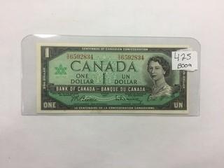 Canada 1967 One Dollar OO 6592834