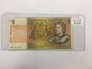 Commonwealth of Australia One Dollar Bank Note 