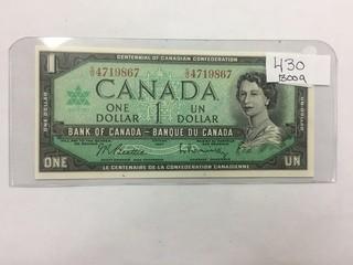 Canada 1967 One Dollar SO 4719867