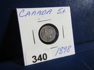 Canada Five Cents 1898