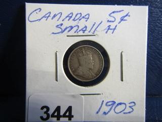 Canada Five Cents 1903 