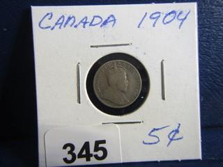 Canada Five Cents 1904