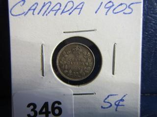 Canada Five Cents 1905