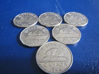 Canada Five Cents 1958-1963 {6}