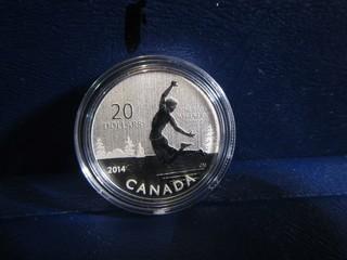 Canada $20 Pure 9999 Silver Coin 