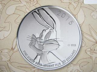 Canada $20 Pure 9999 Silver Coin Bugs Bunny