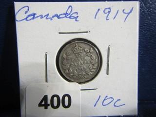 Canada Ten Cents 1914