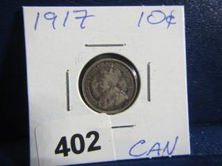 Canada Ten Cents 1917