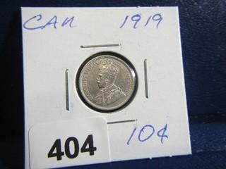 Canada Ten Cents 1919