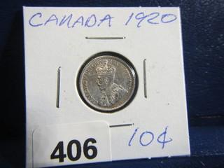 Canada Ten Cents 1920