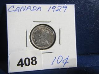 Canada Ten Cents 1929