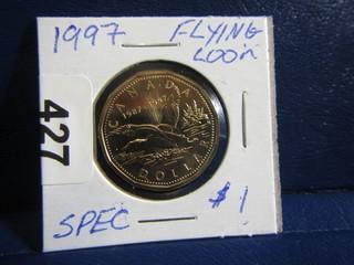 Canada Special Loonie 1997 Flying Loon