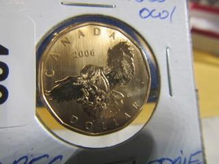 Canada Special Loonie 2006 Snowy Owl