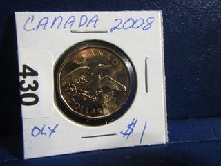 Canada Special Loonie 2008 Flying Loon