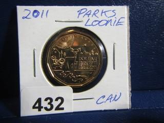 Canada Special Loonie 2011 Parks