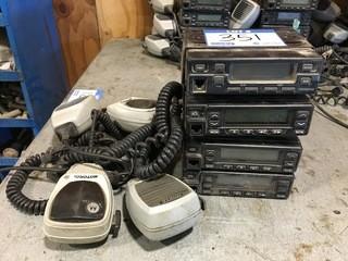 (4) Kenwood 2-Way Radios c/w Mic.