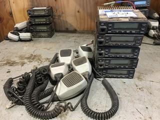 (5) Kenwood 2-Way Radios c/w Mic.