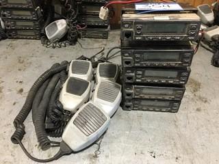 (5) Kenwood 2-Way Radios c/w Mic.