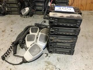 (5) Kenwood 2-Way Radios c/w Mic.