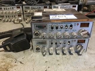 (2) Cobra 29 NW Ltd Classic CB Radios w/Mic.