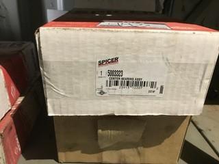 (2) Spicer 5003323 Center Bearing Assemblies.