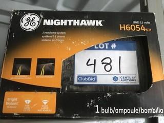 GE Nighthawk H6054NH Headlight.