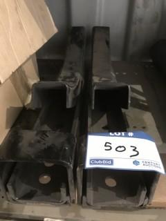 Set of Saddle Tank Brackets.