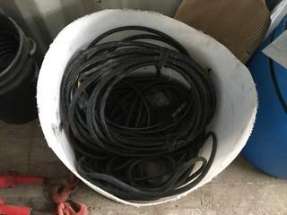 Quantity of Heavy Duty 3 Conductor Cable.