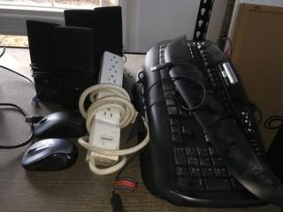 Computer Accessories c/w Keyboards & Speakers.