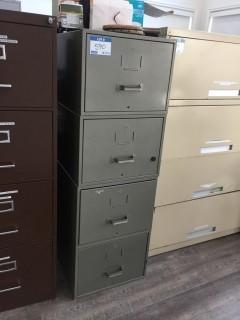 4- Drawer Metal Filing Cabinet.