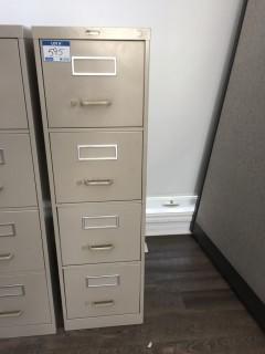 4-Drawer Metal Filing Cabinet.